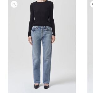 Agolde Button Fly Jeans